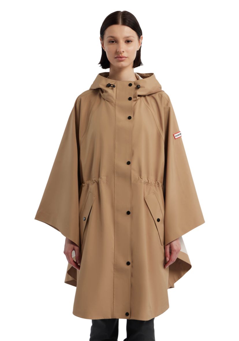 Womens Rose Rain Bonded Novelty Cape