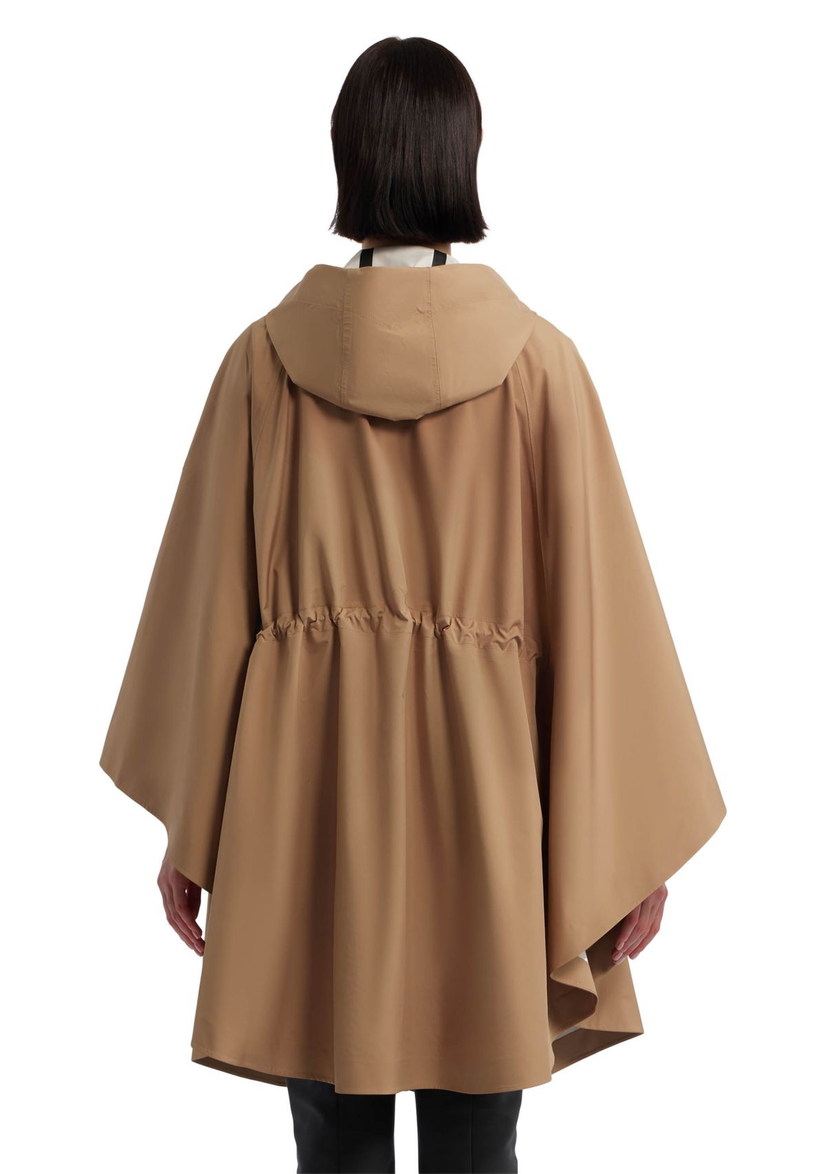 Womens Rose Rain Bonded Novelty Cape