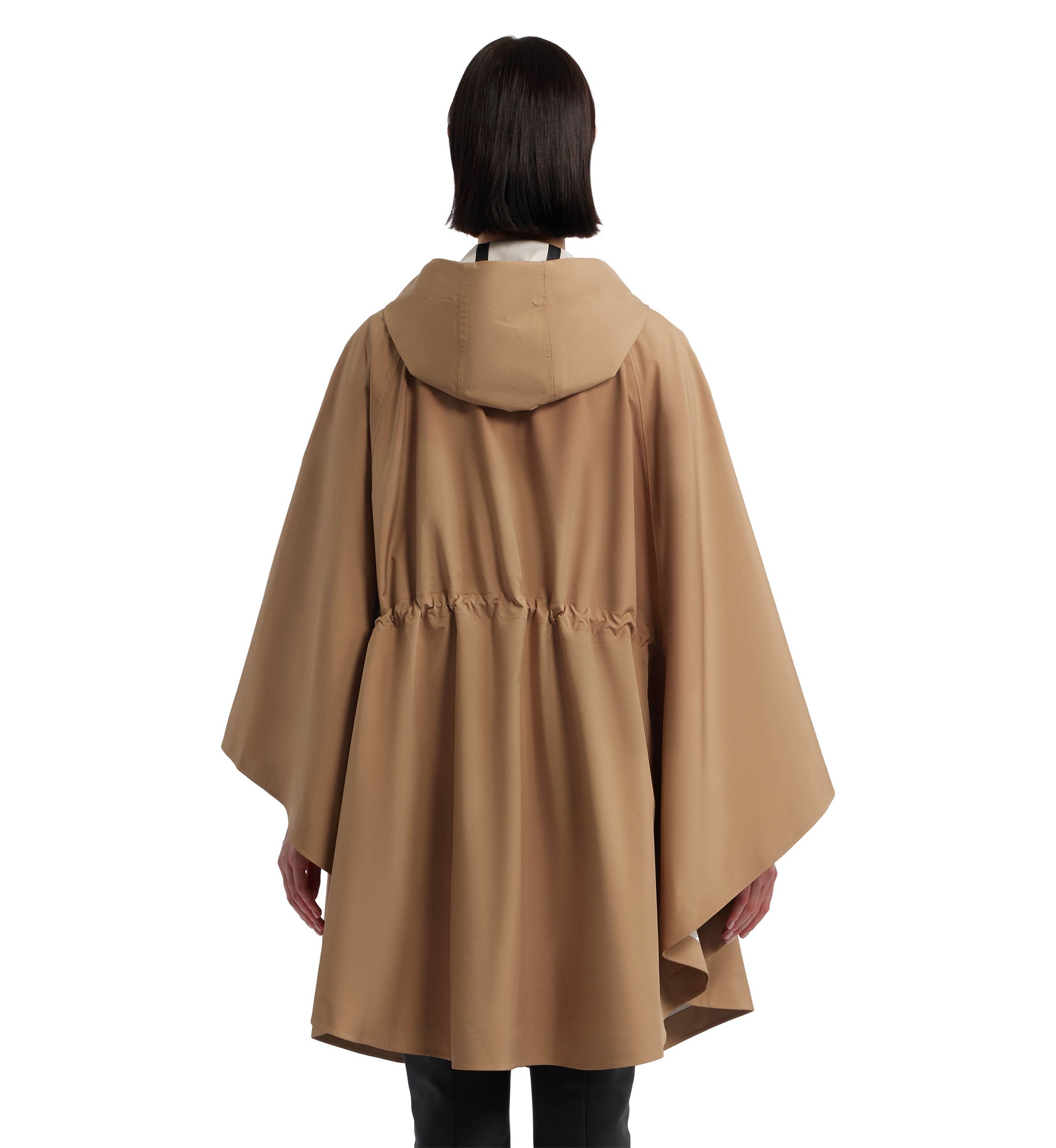 Womens Rose Rain Bonded Novelty Cape