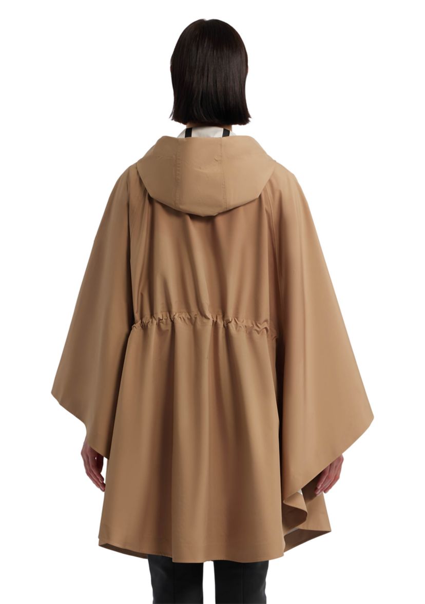 Womens Rose Rain Bonded Novelty Cape