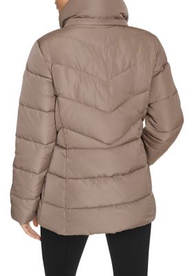 Belk womens puffer coat online