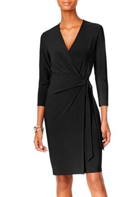 belk wrap dress