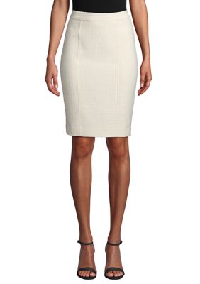 Anne Klein Women's Tweed Slim Skirt | belk