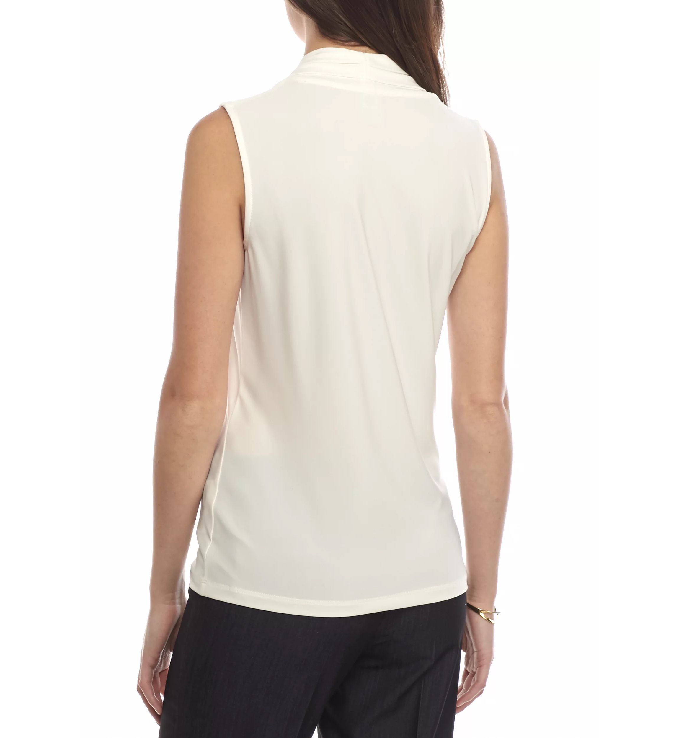 Petite Triple Pleat Top