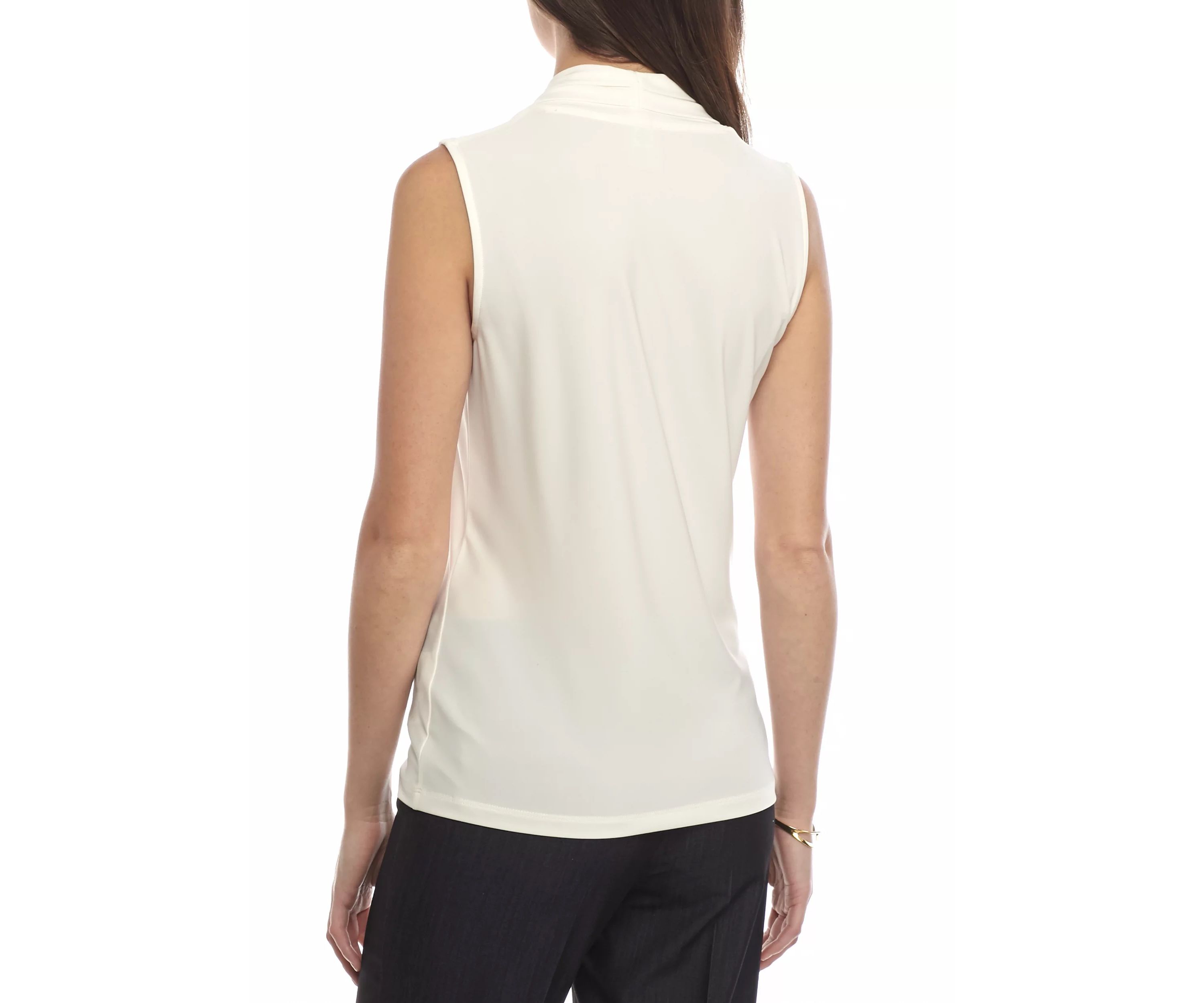 Petite Triple Pleat Top