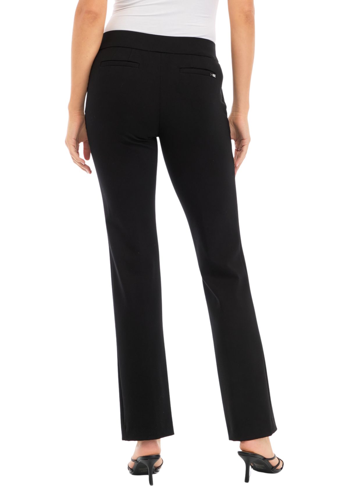 Womens Pull On Slash Pocket Trouser Pants