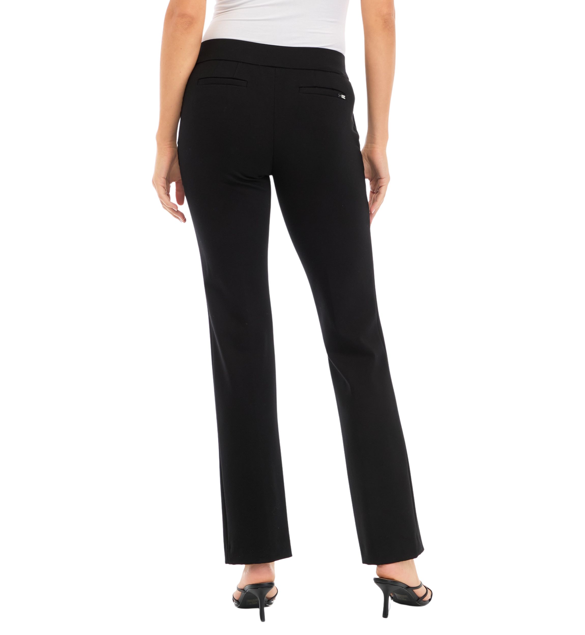 Womens Pull On Slash Pocket Trouser Pants