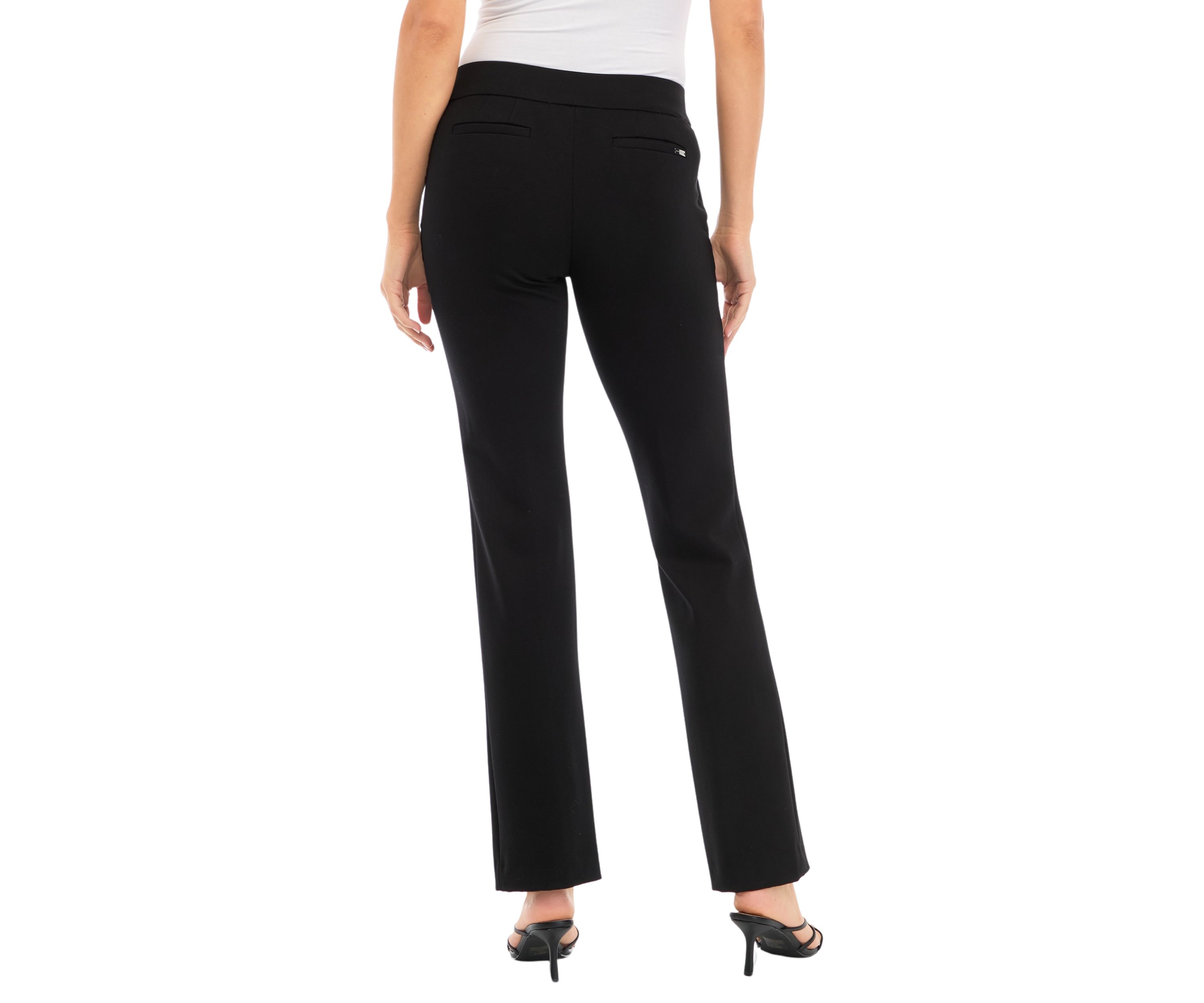 Womens Pull On Slash Pocket Trouser Pants