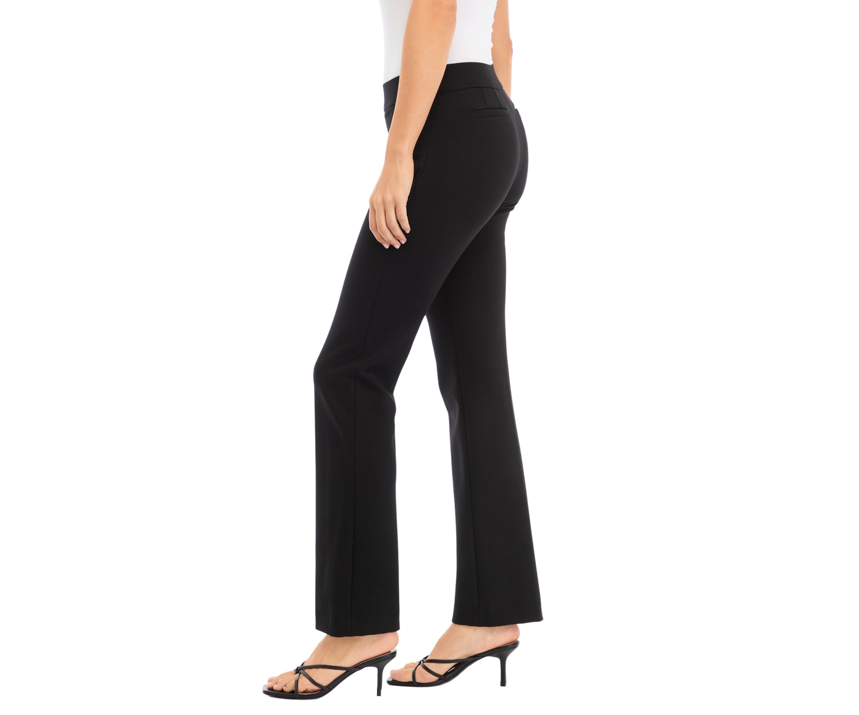 Womens Pull On Slash Pocket Trouser Pants