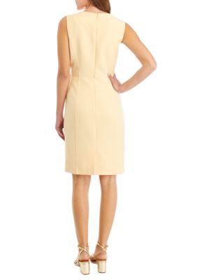 Women's Solid Sheath Dress