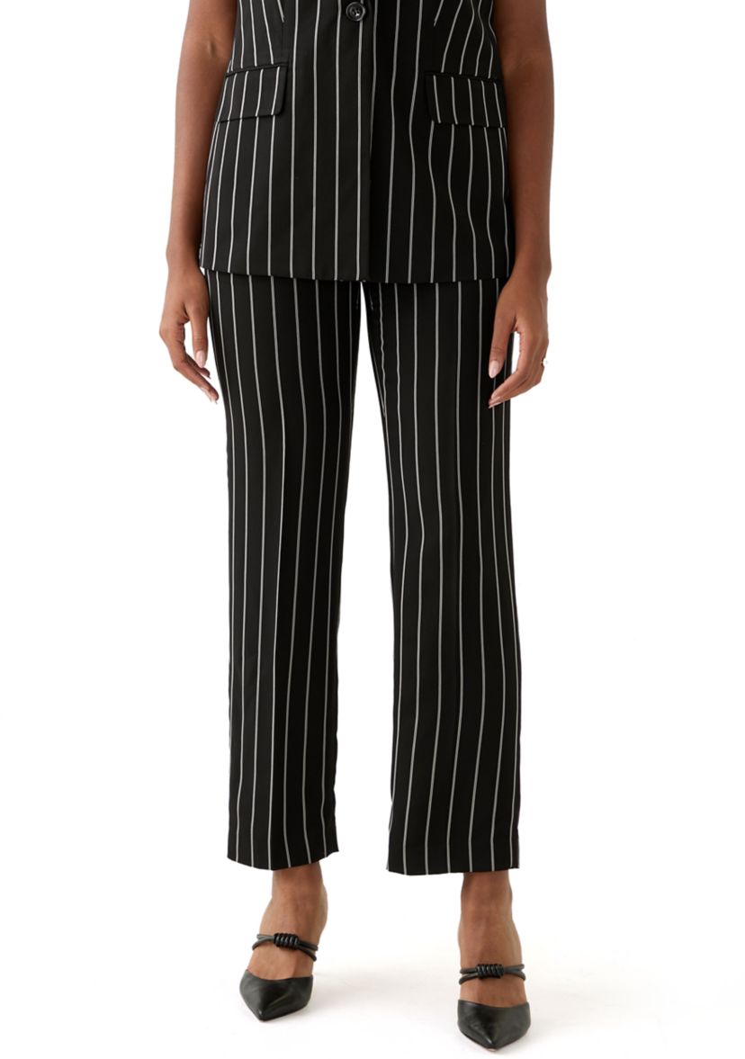 Womens Pull On Slash Pocket Trouser Pants