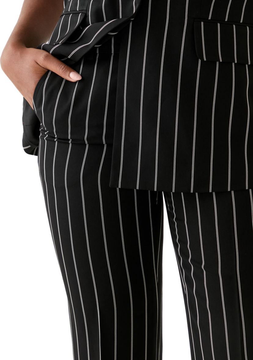 Womens Pull On Slash Pocket Trouser Pants