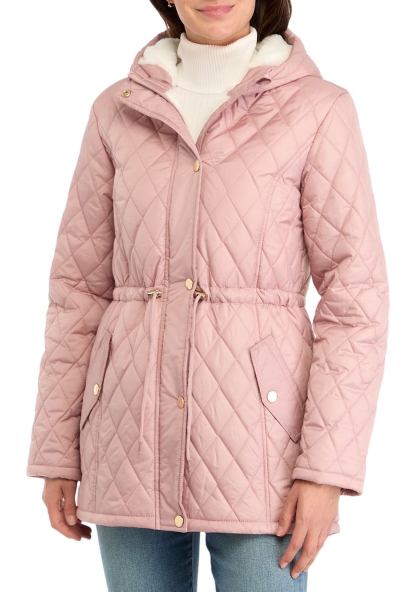 Womens Quilted Anorak Jacket 