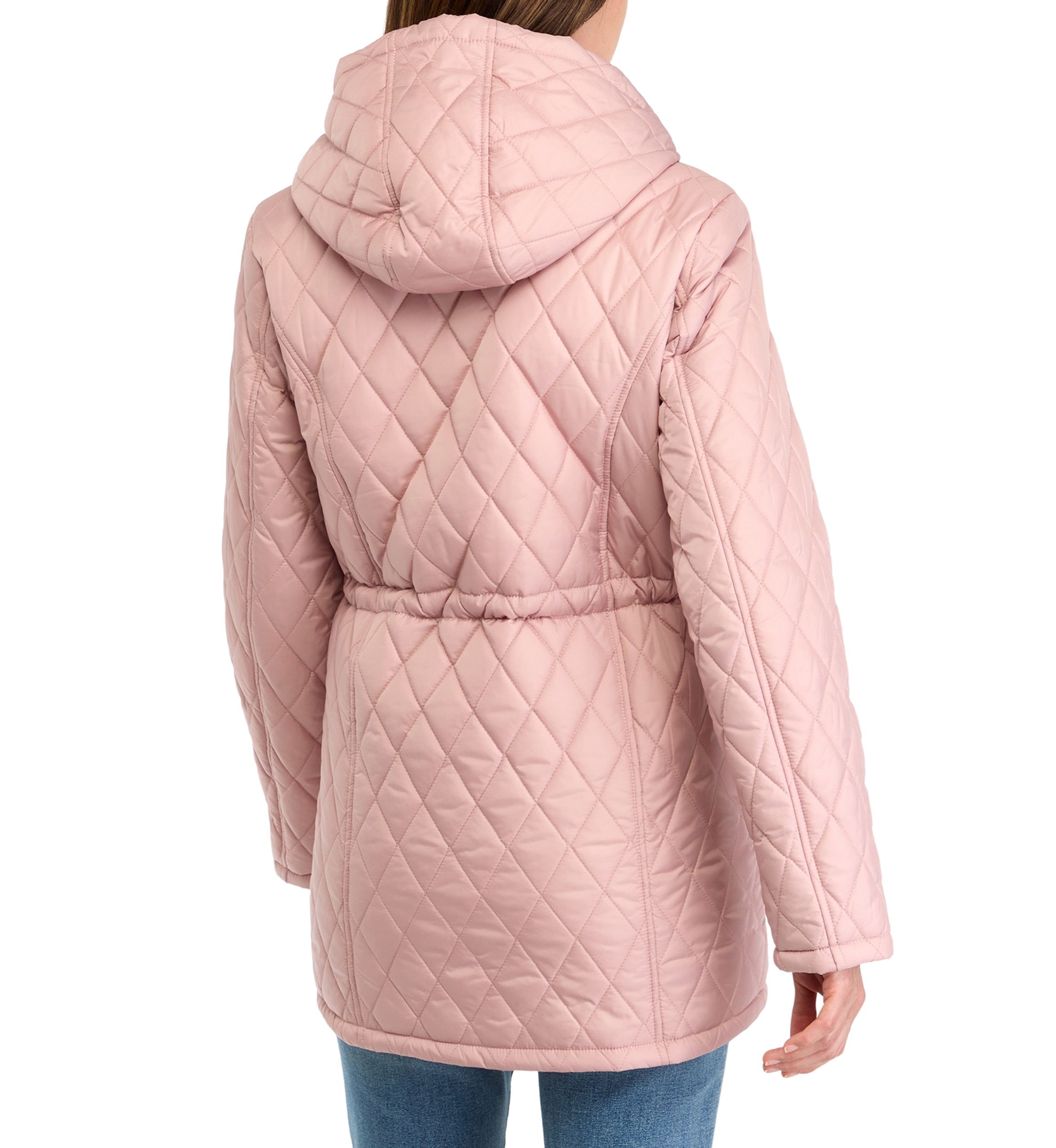 Womens Quilted Anorak Jacket 