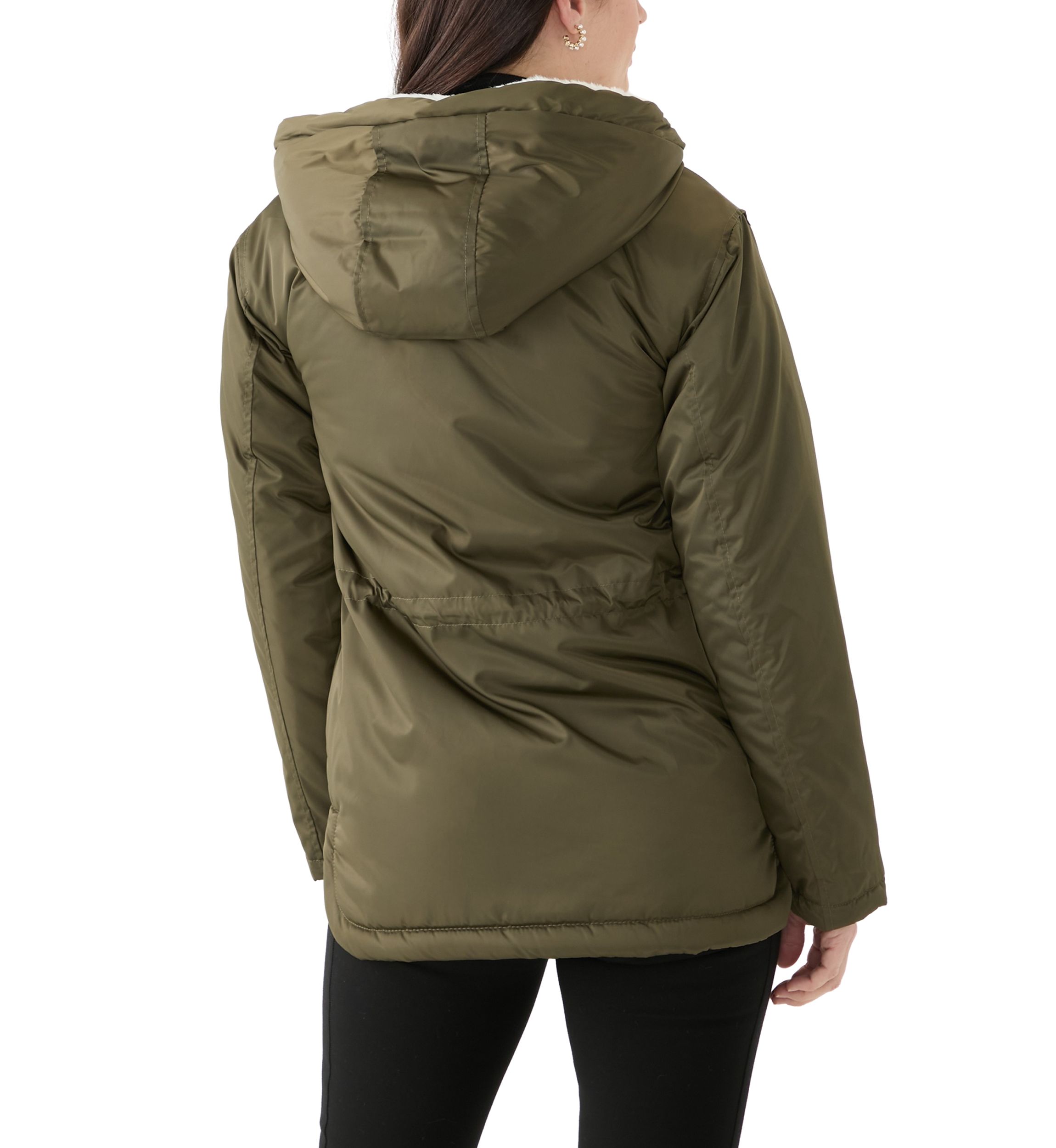 Womens Twill Anorak Jacket 