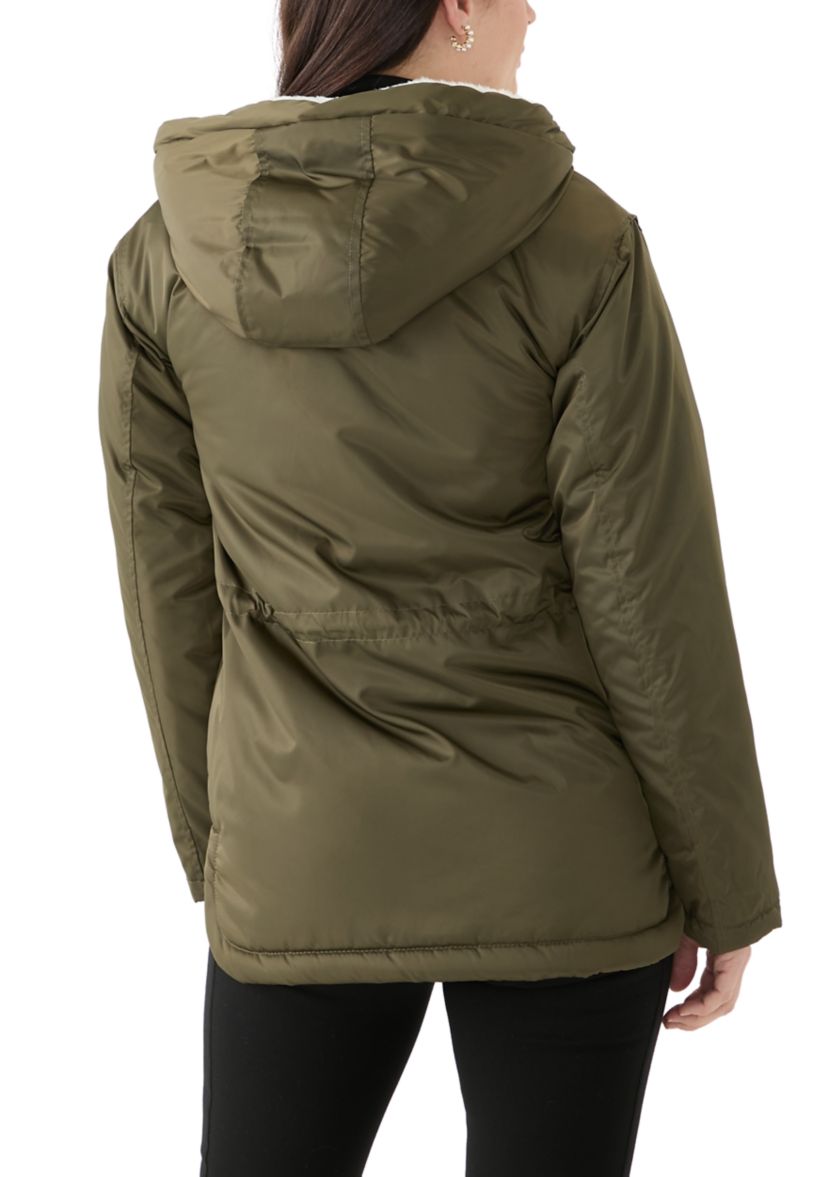 Womens Twill Anorak Jacket 