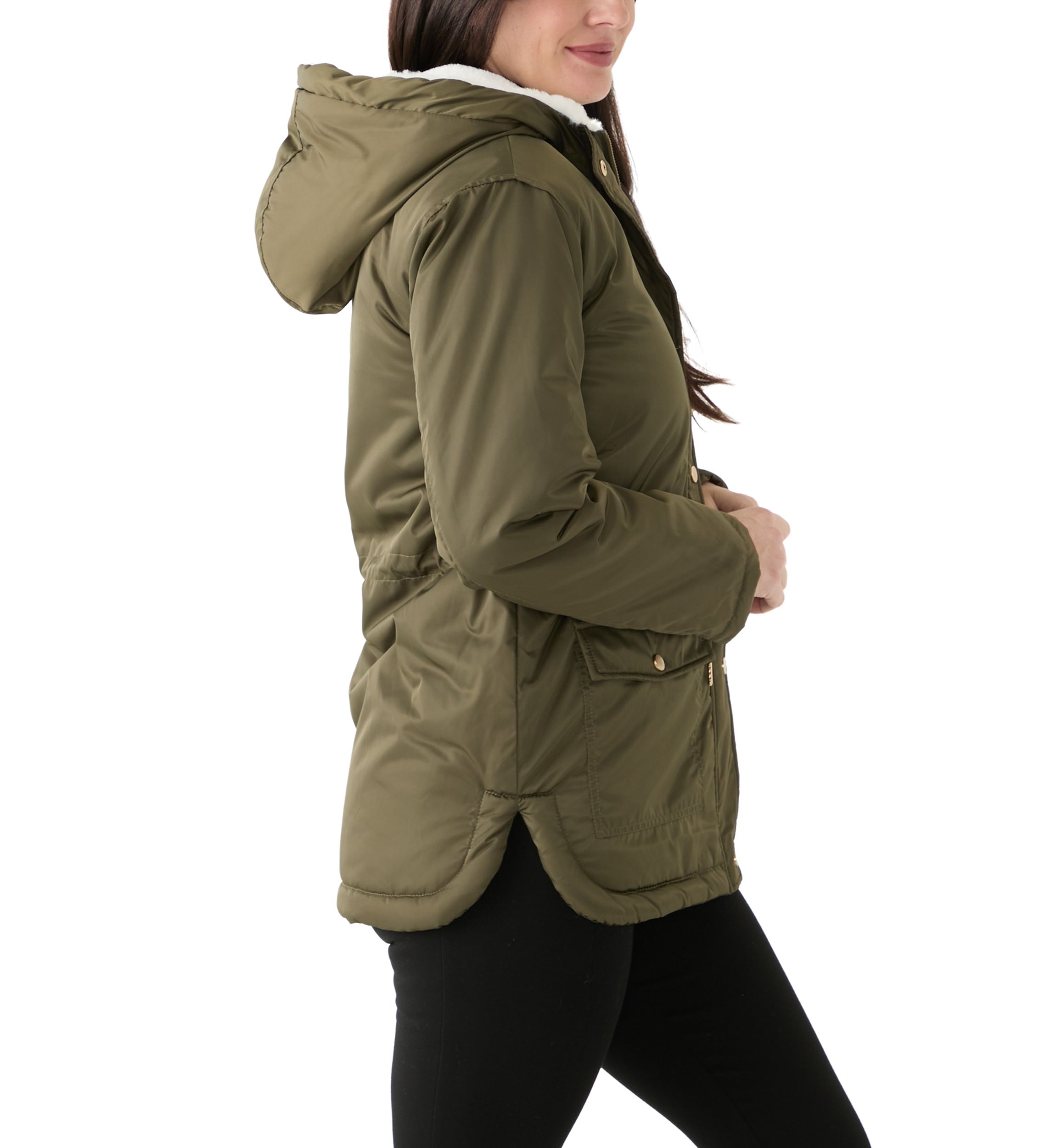 Womens Twill Anorak Jacket 
