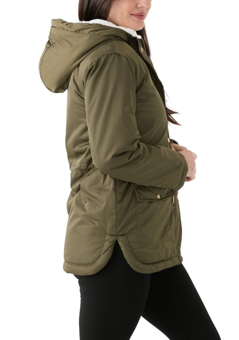 Womens Twill Anorak Jacket 