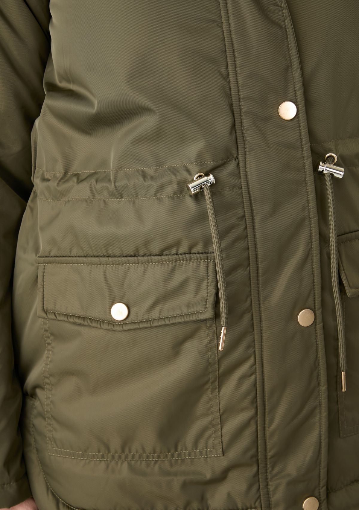 Womens Twill Anorak Jacket 