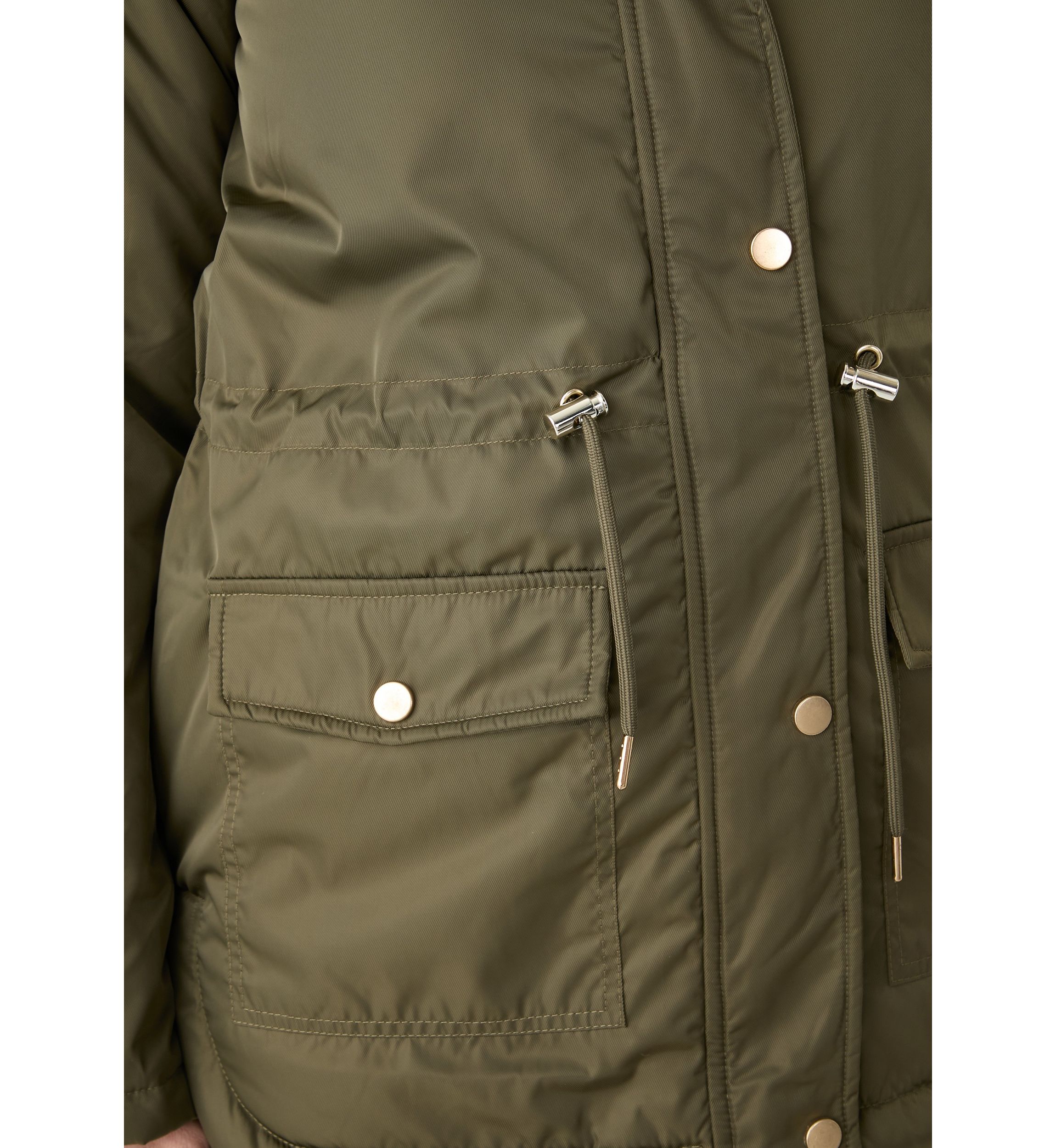 Womens Twill Anorak Jacket 