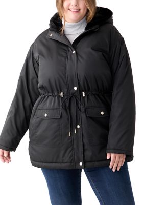 Belk plus size winter coats on sale