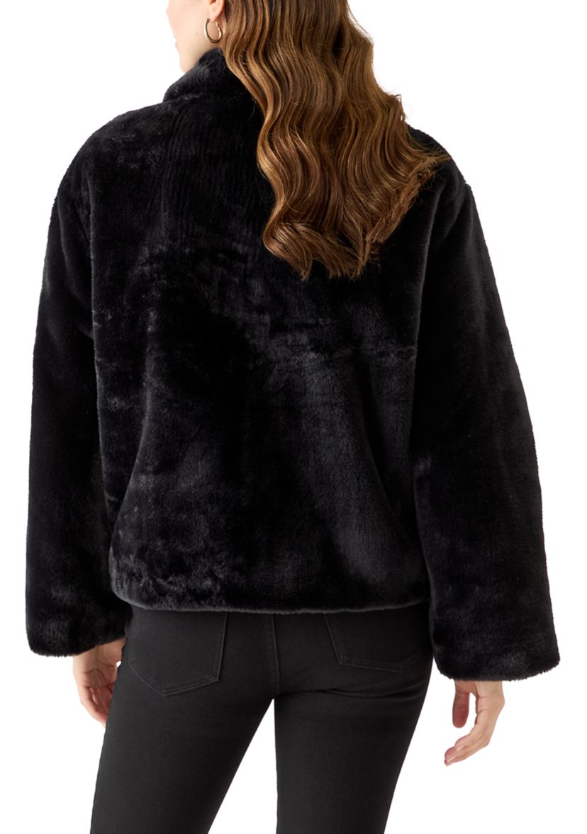Womens Cozy Fur Coat
