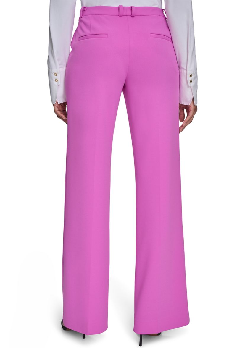 Womens Straight Leg Constructed Pants