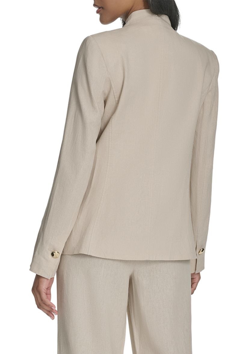 Womens Hauren Linen Blazer 