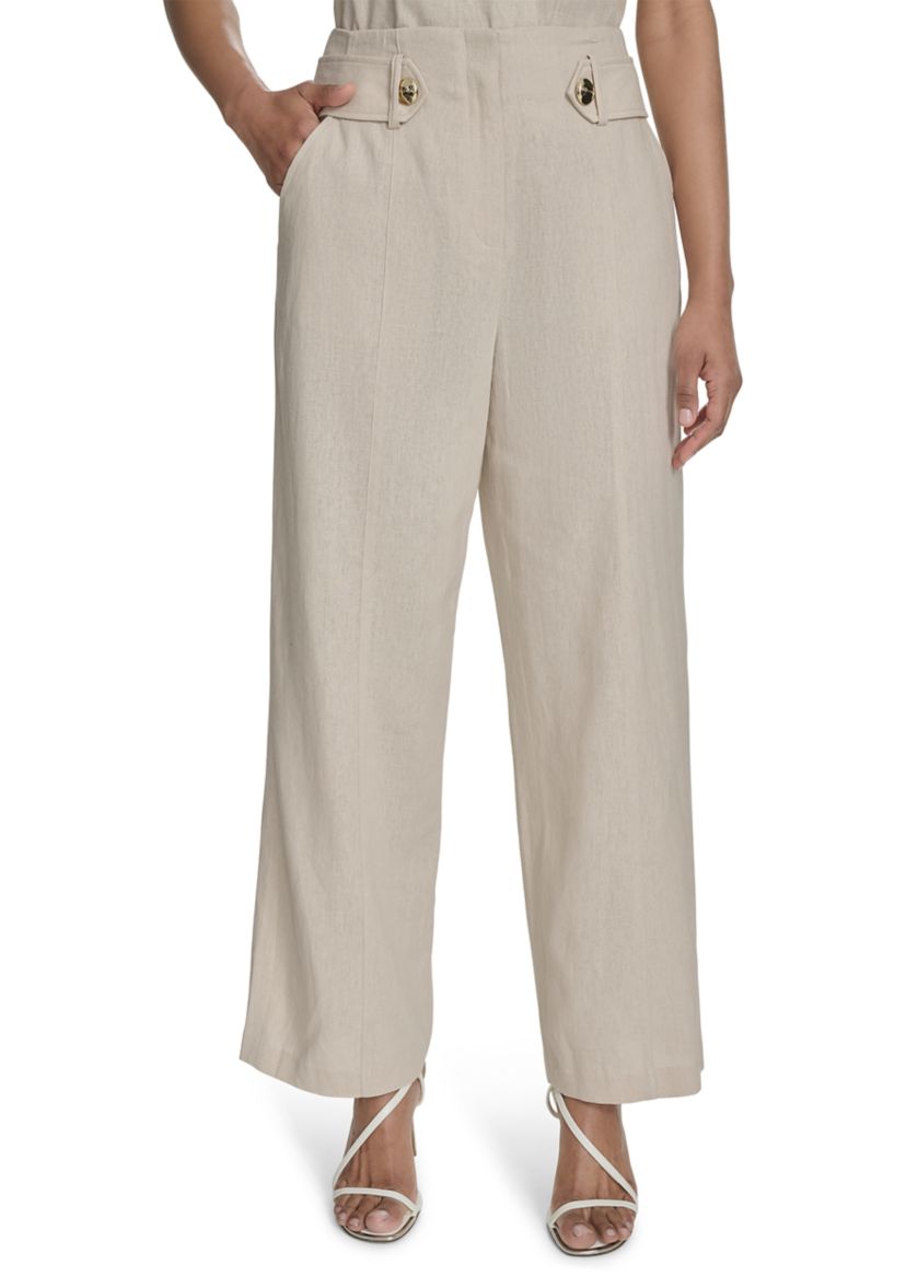 Womens Hauren Linen Pants