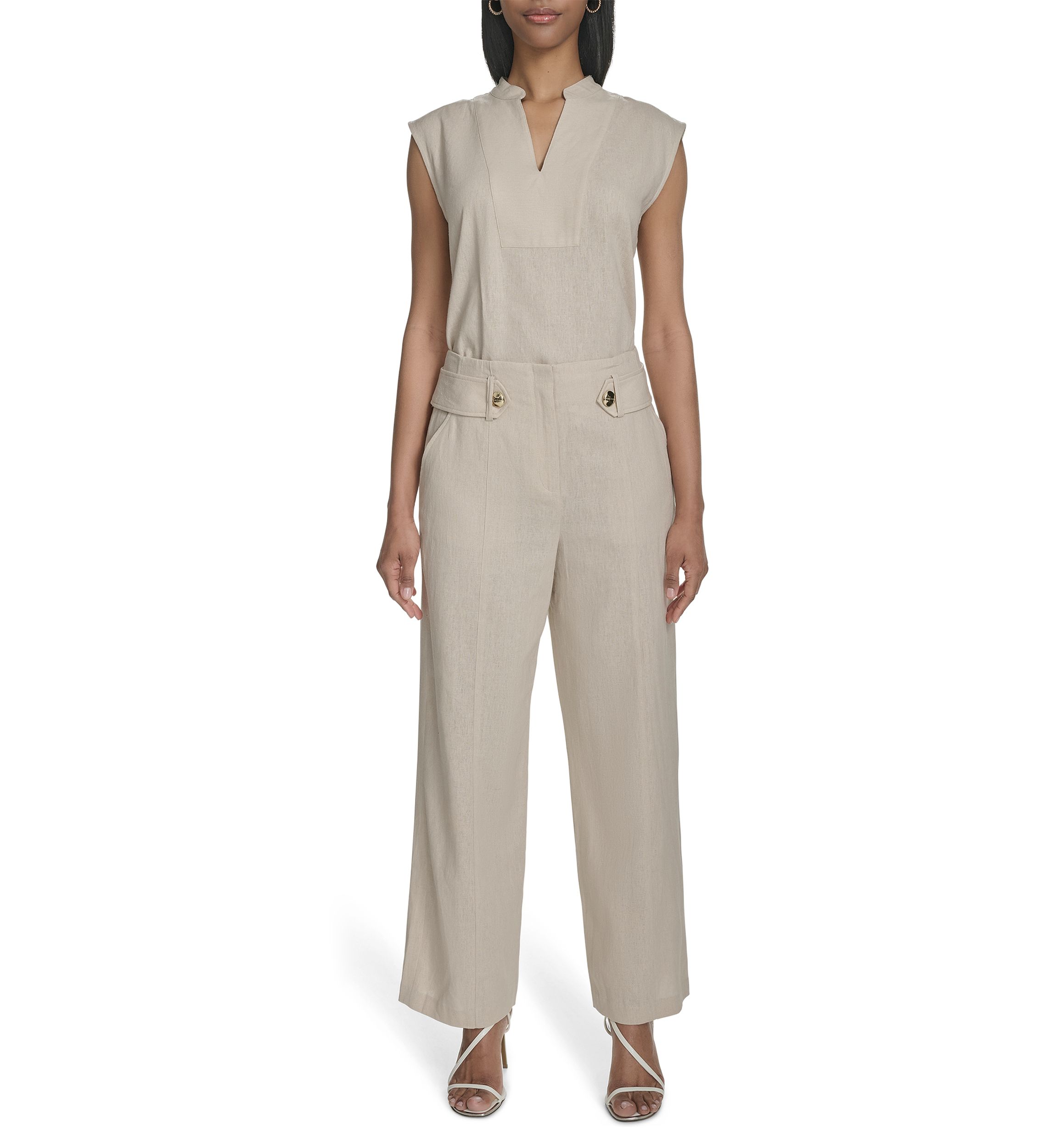 Womens Hauren Linen Pants