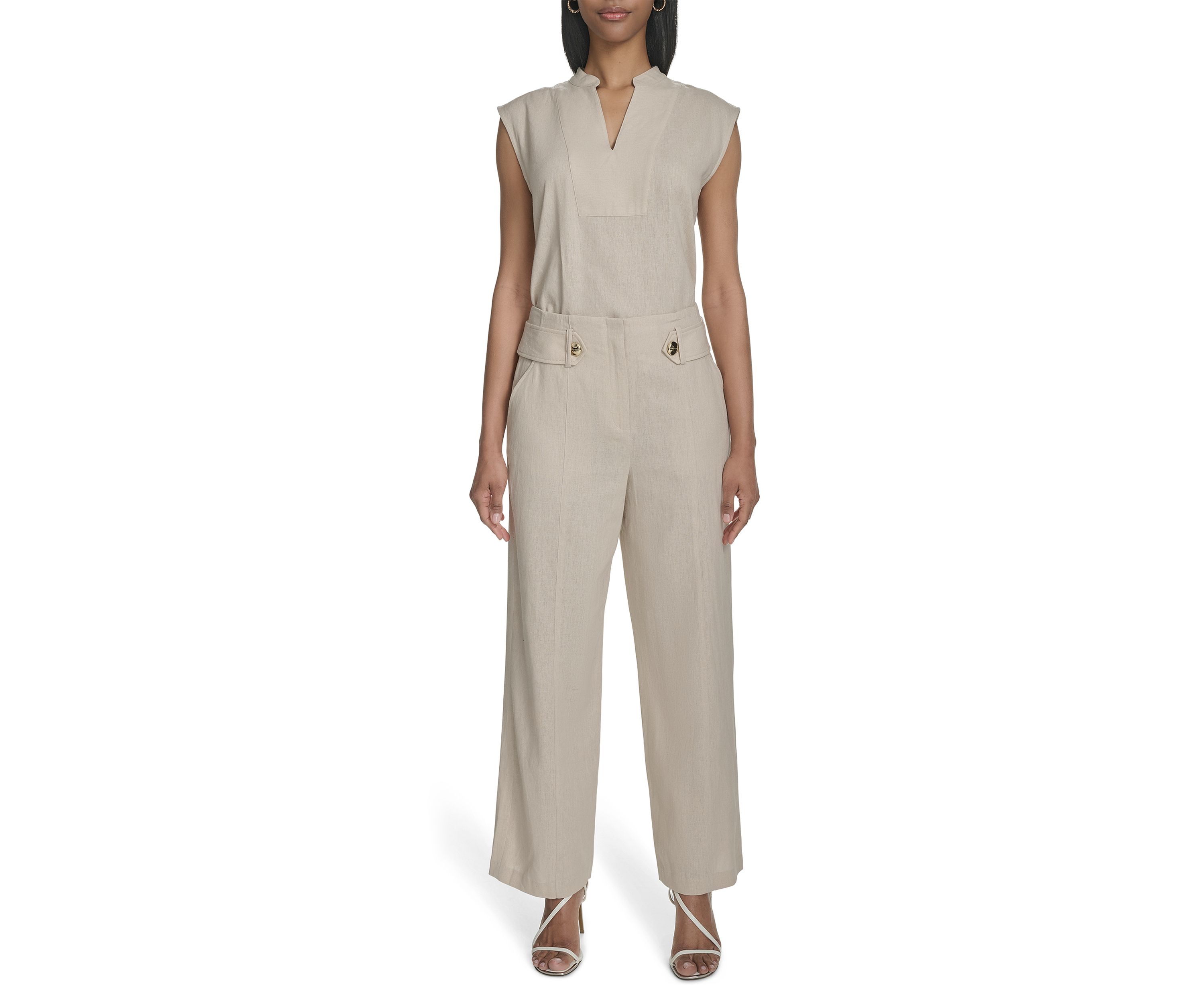 Womens Hauren Linen Pants