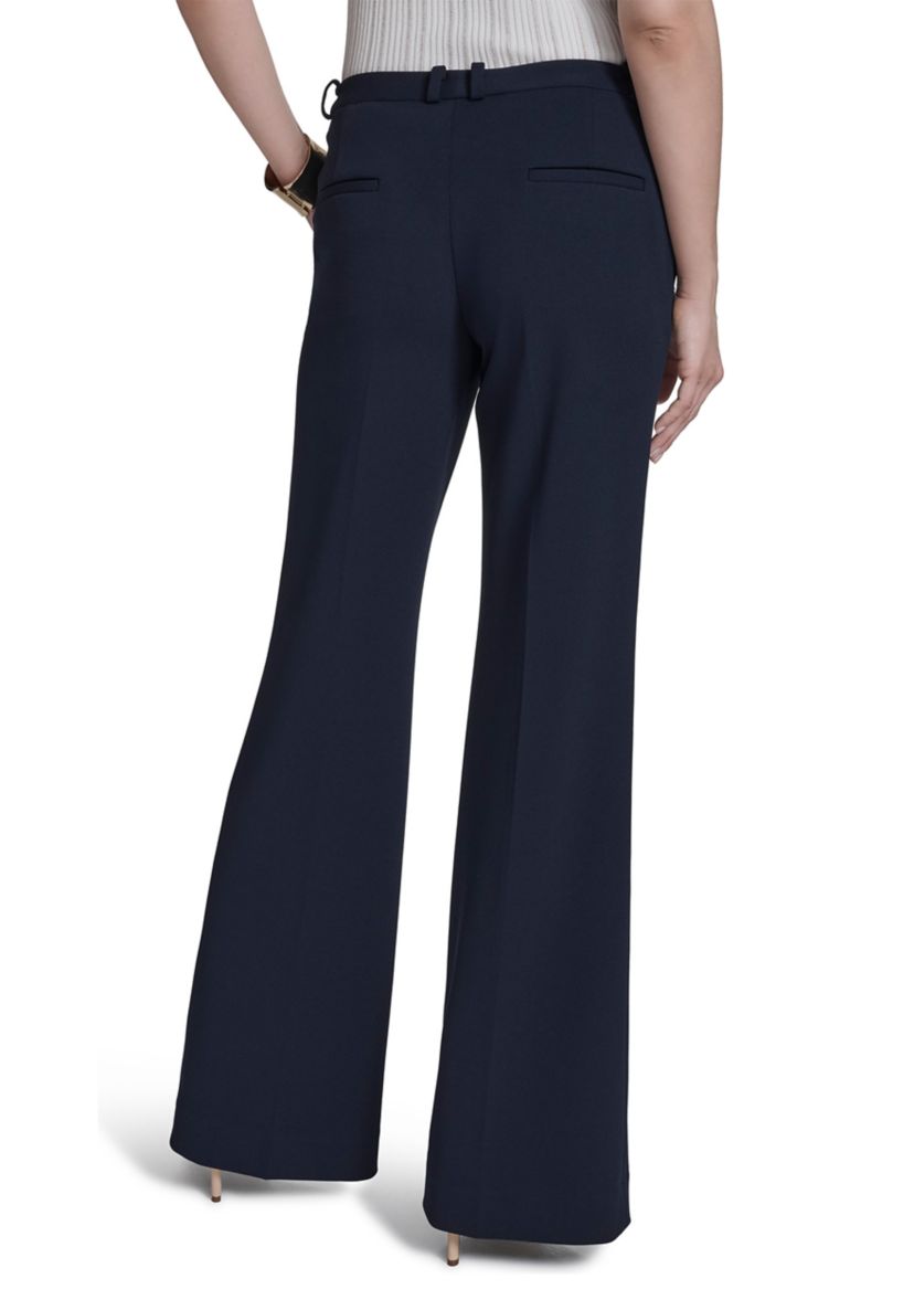 Womens Constructed Wide Leg Pants