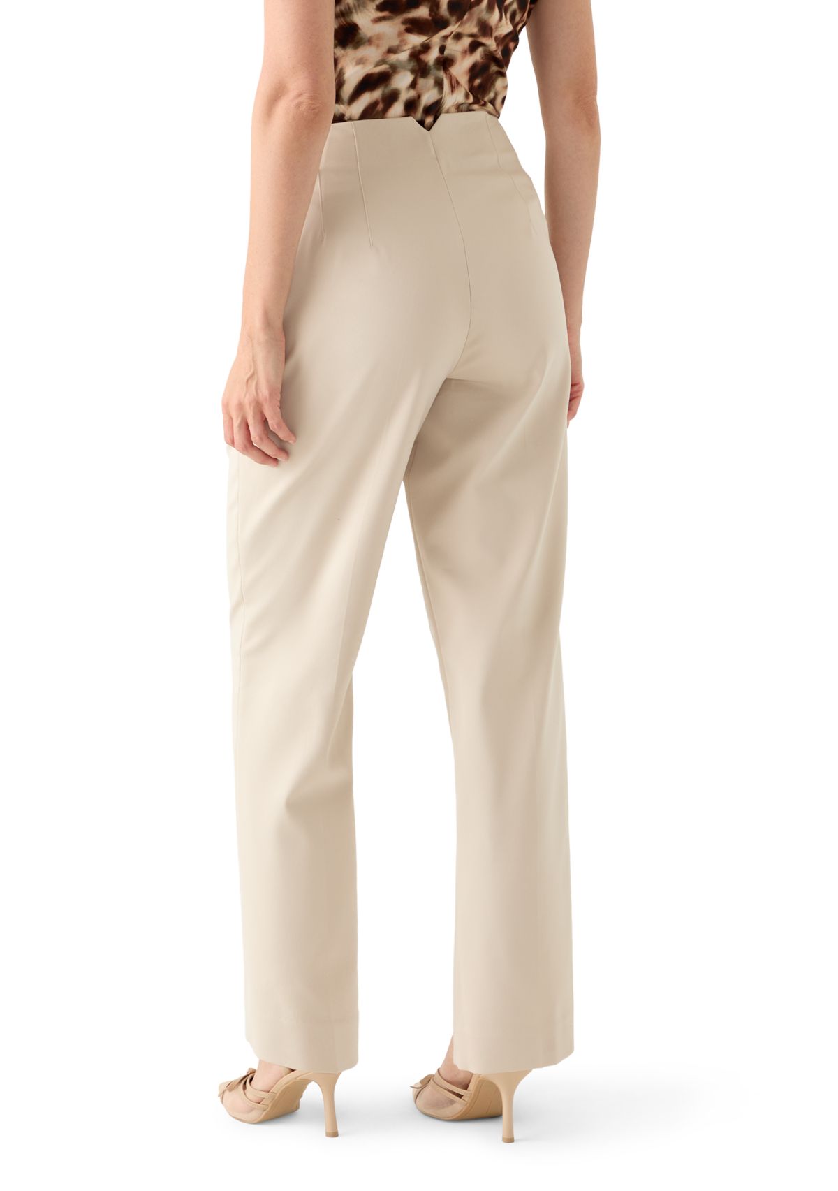 Womens Slim Fit Ankle Pants