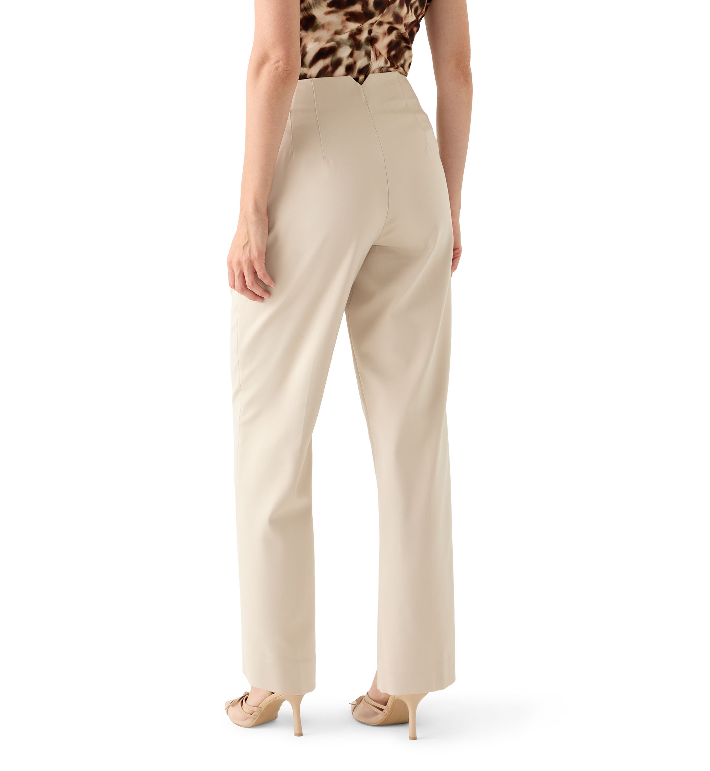 Womens Slim Fit Ankle Pants