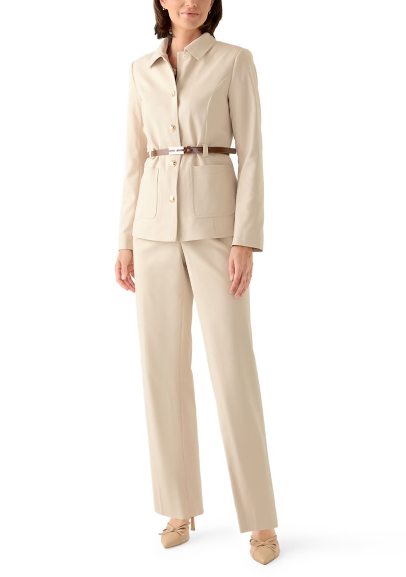 Womens Slim Fit Ankle Pants