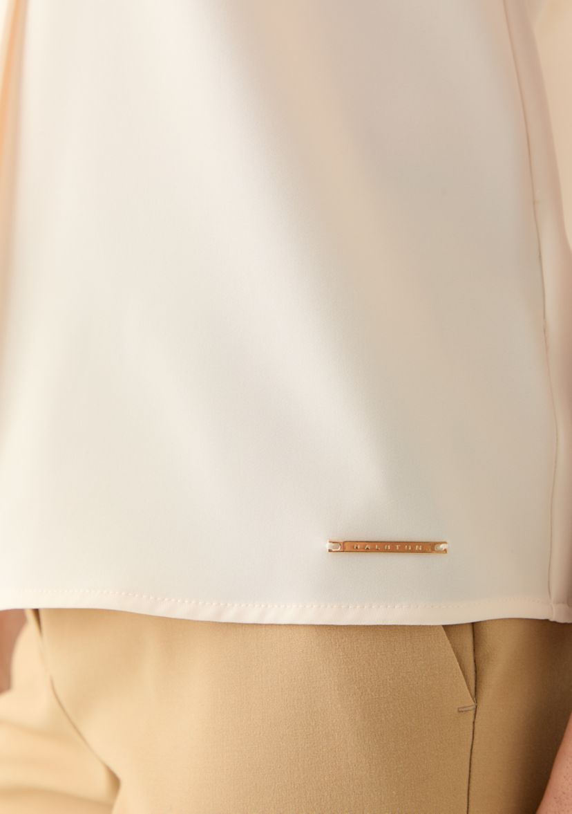 Womens Soft Suit Short Sleeve Top