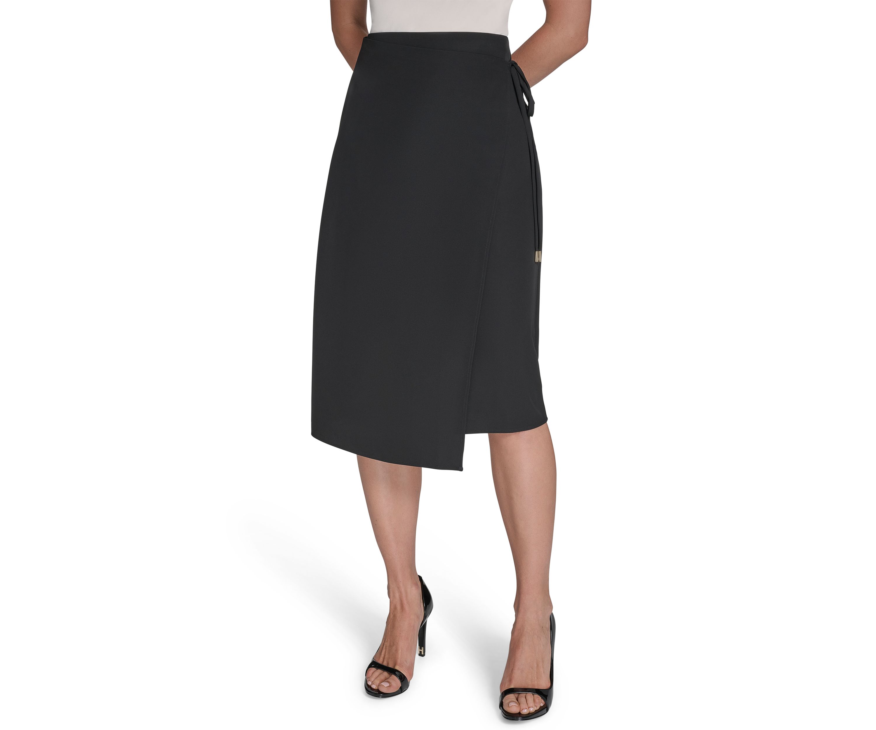 Womens Tie Wrap Skirt