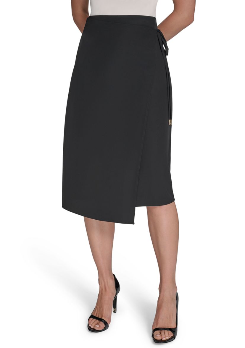 Womens Tie Wrap Skirt