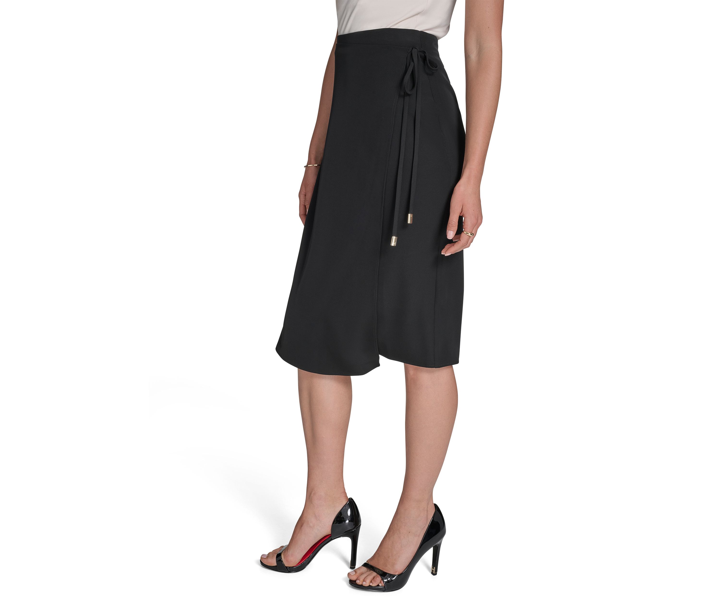Womens Tie Wrap Skirt