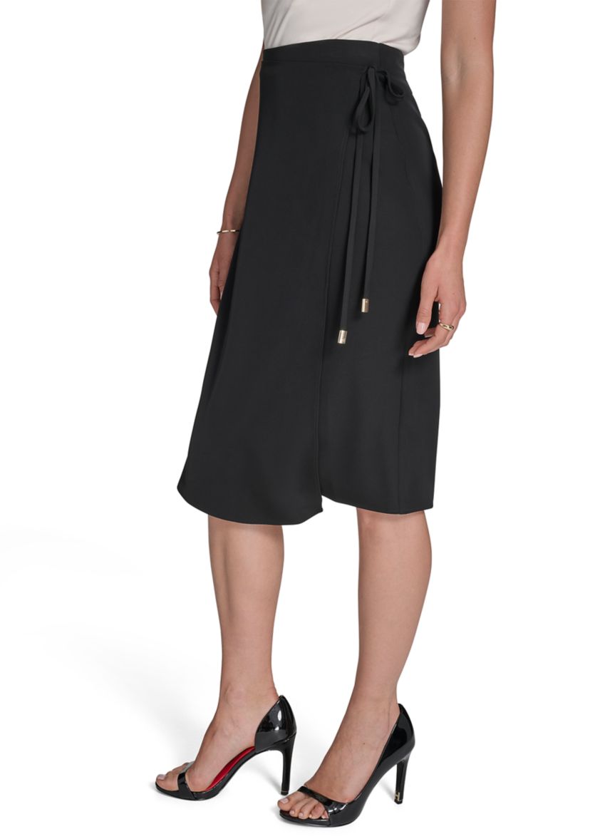 Womens Tie Wrap Skirt