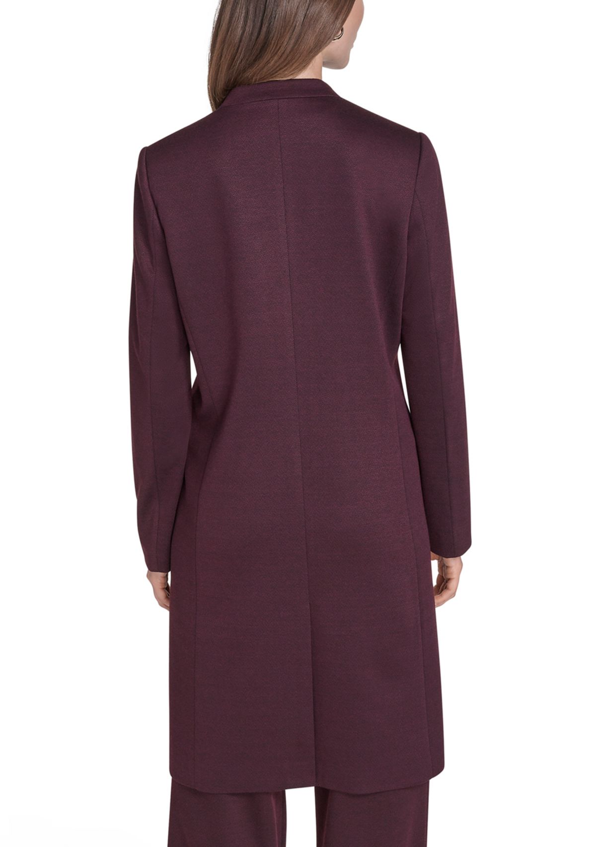 Womens Collarless H-Closure Topper 