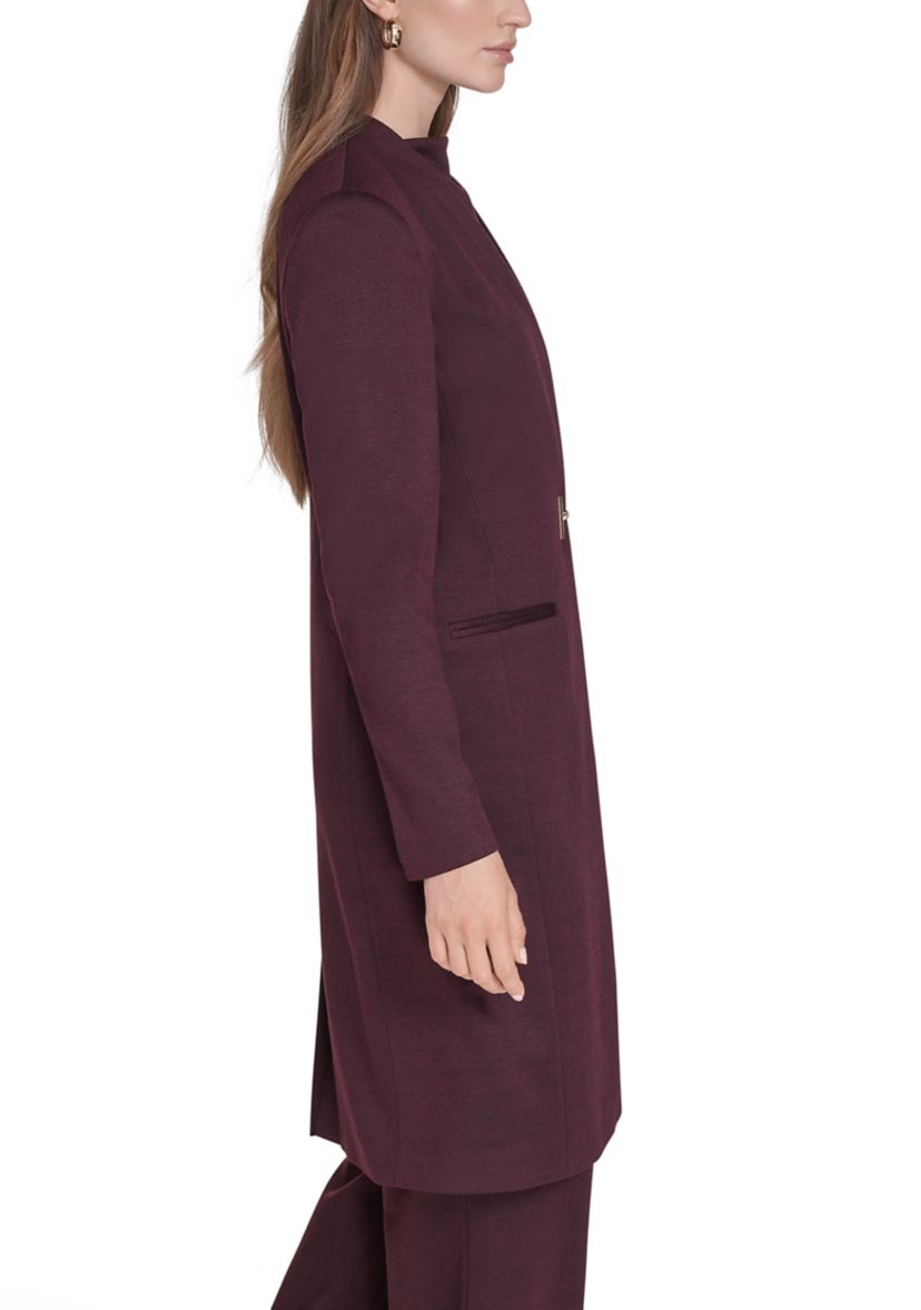 Womens Collarless H-Closure Topper 