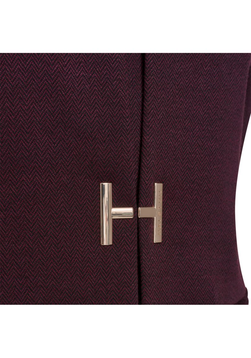 Womens Collarless H-Closure Topper 