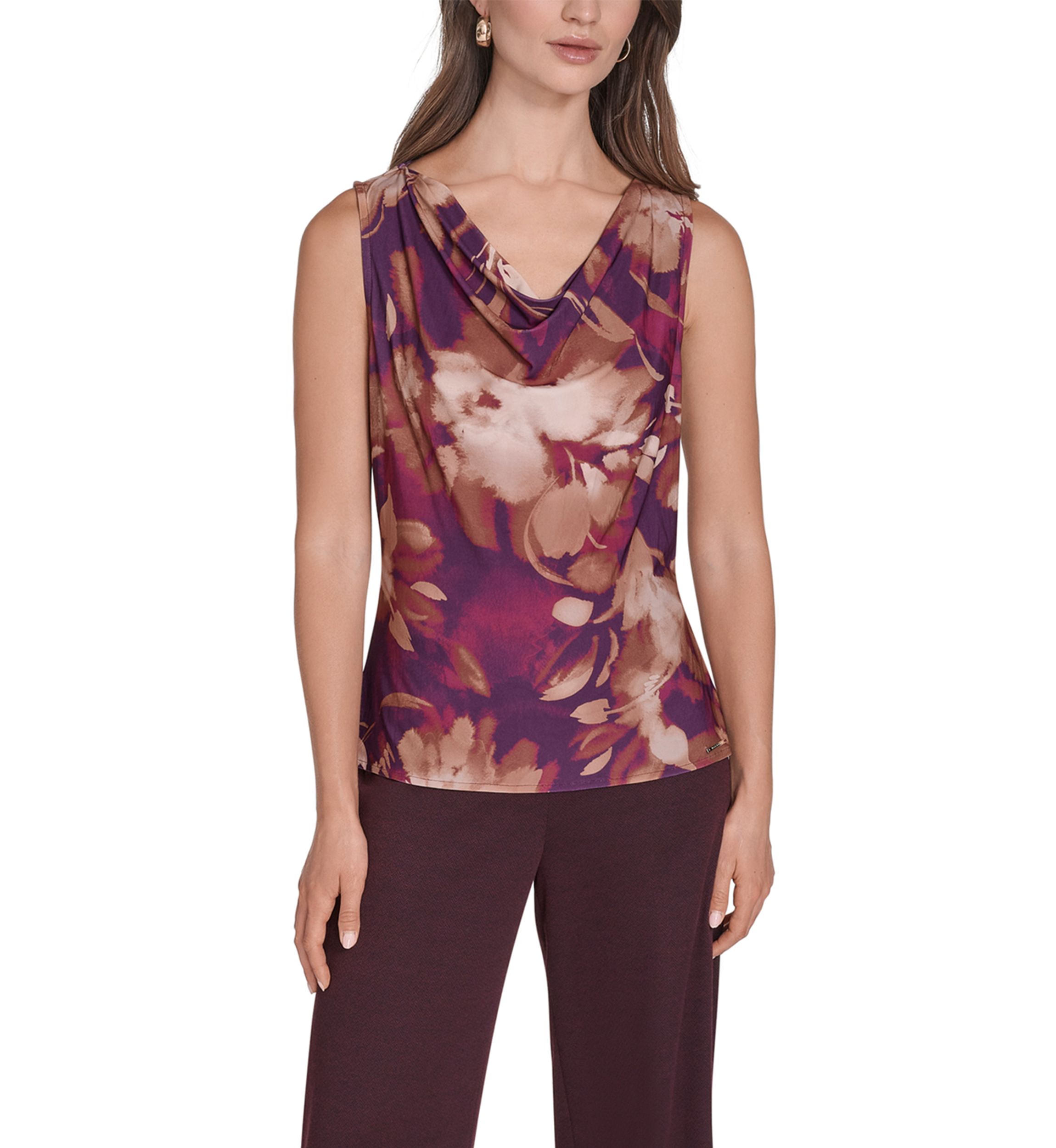 Womens Cowl Neck Top 