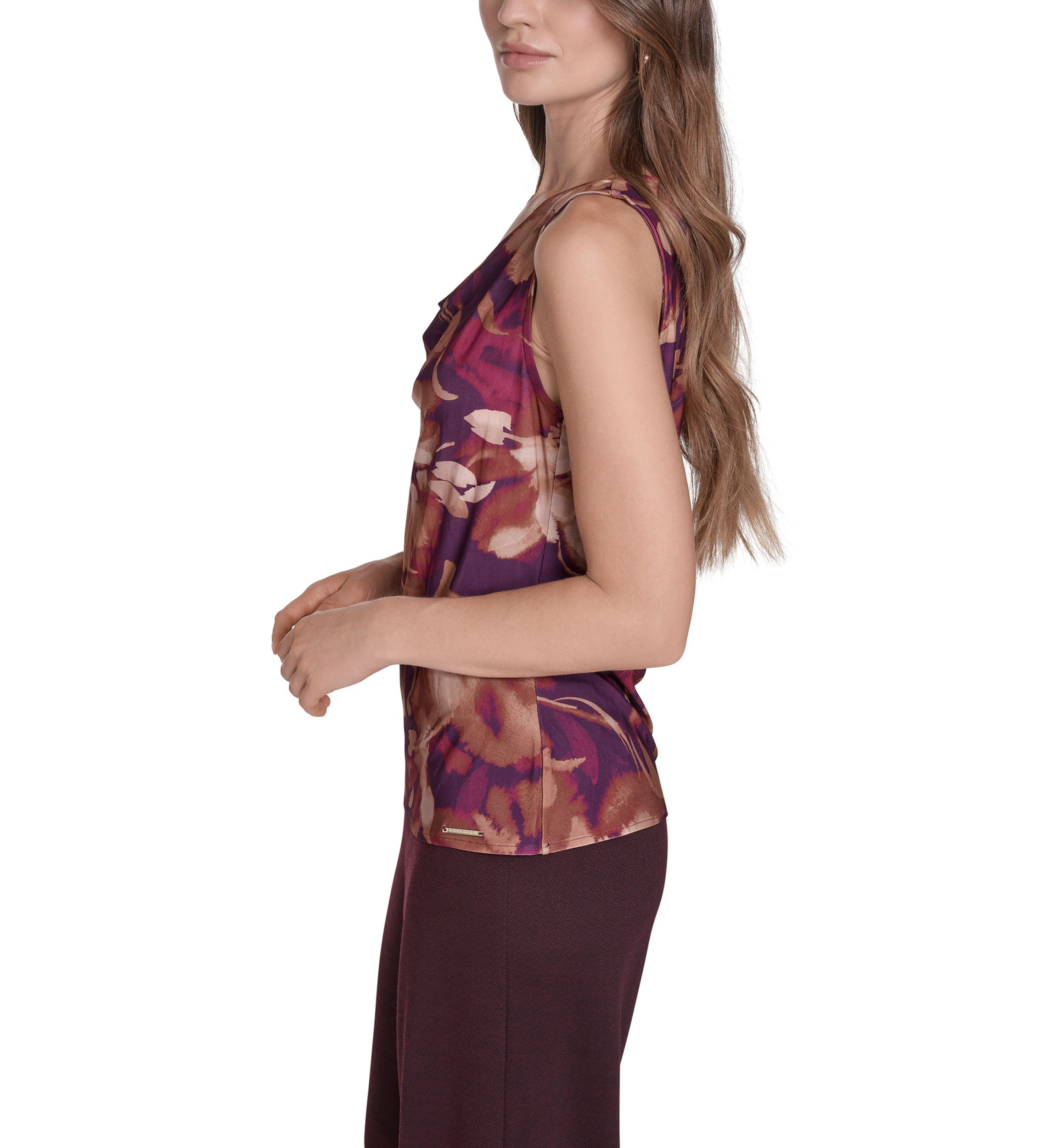 Womens Cowl Neck Top 