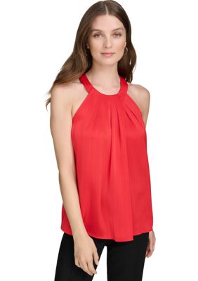 Halston Women's Pleated Halter Top | belk