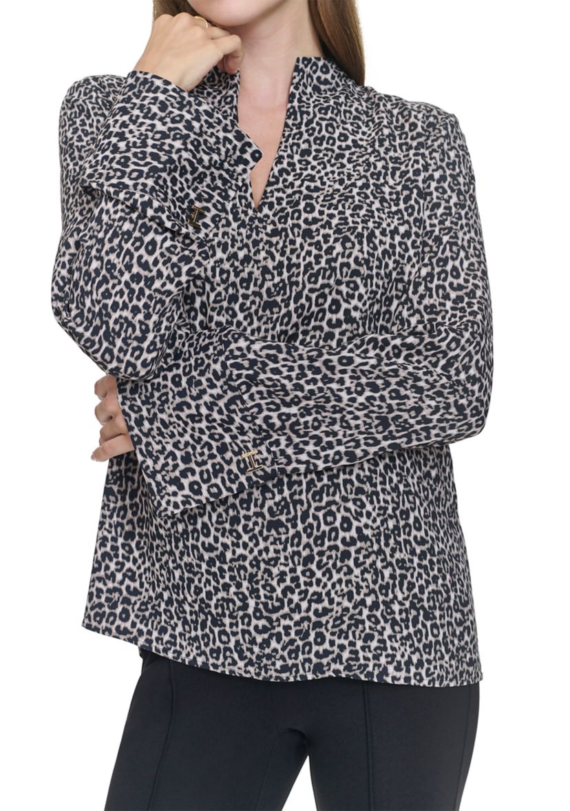 Womens Leopard Printed Top 