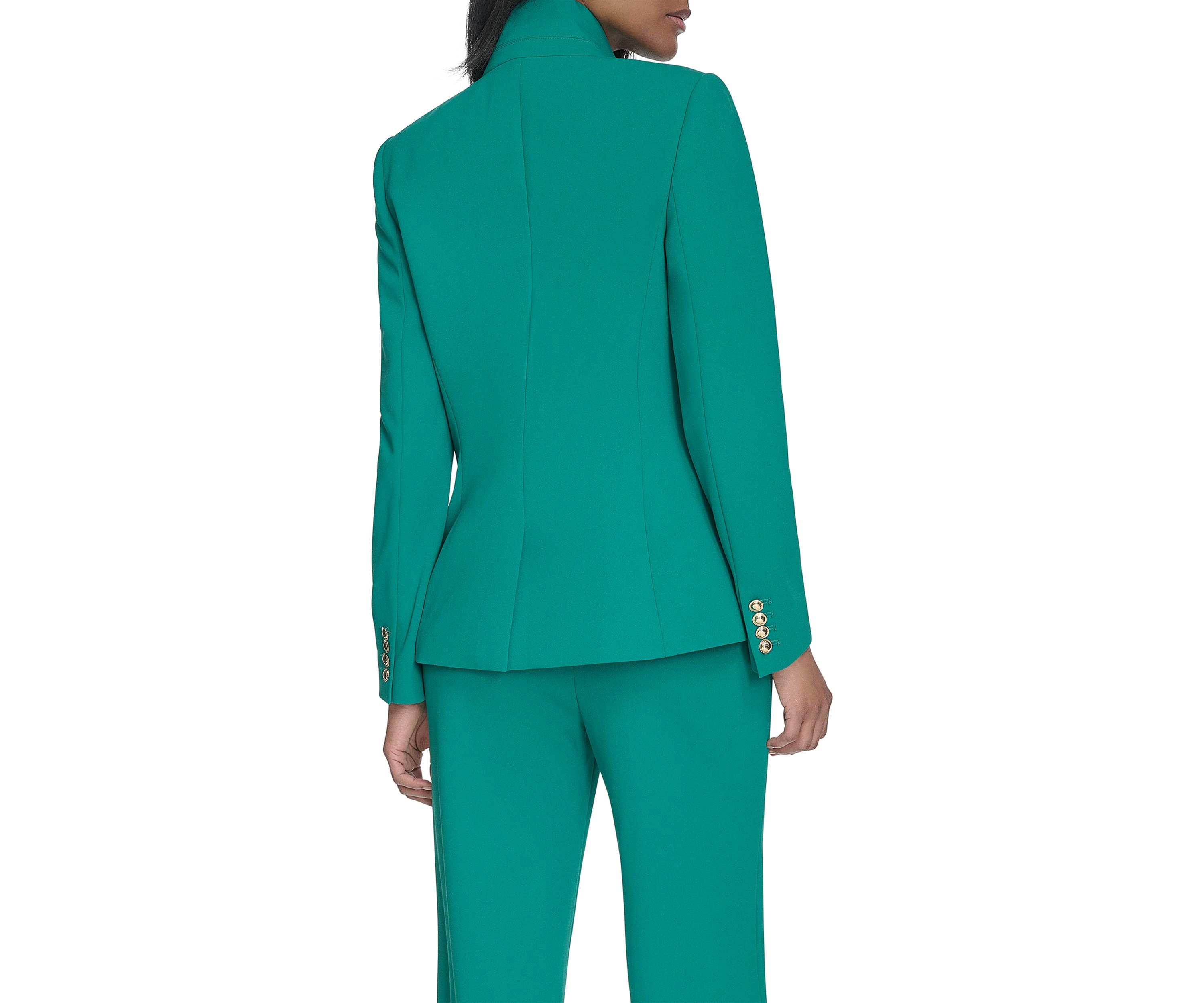 Classic One Button Scuba Jacket