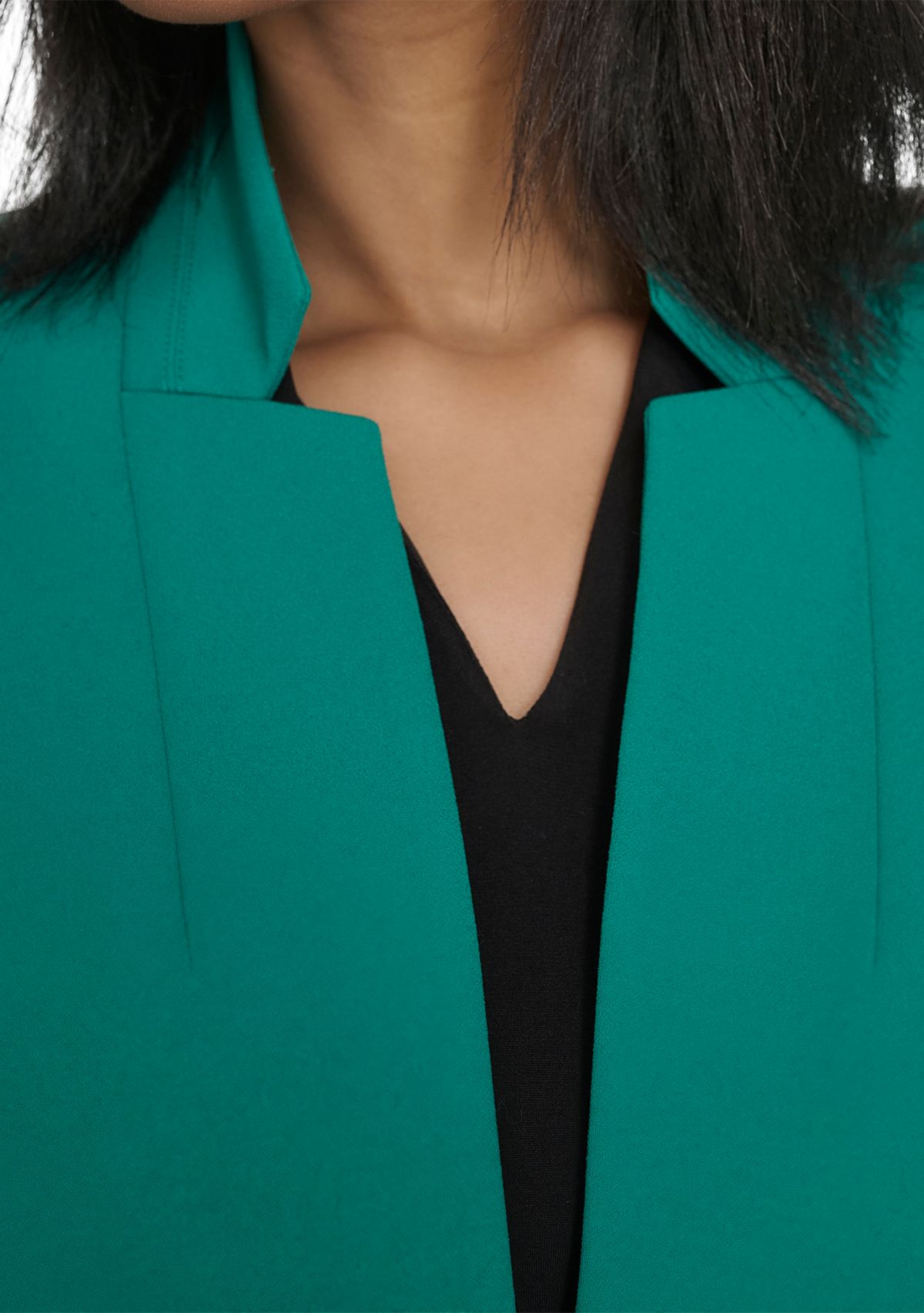 Classic One Button Scuba Jacket