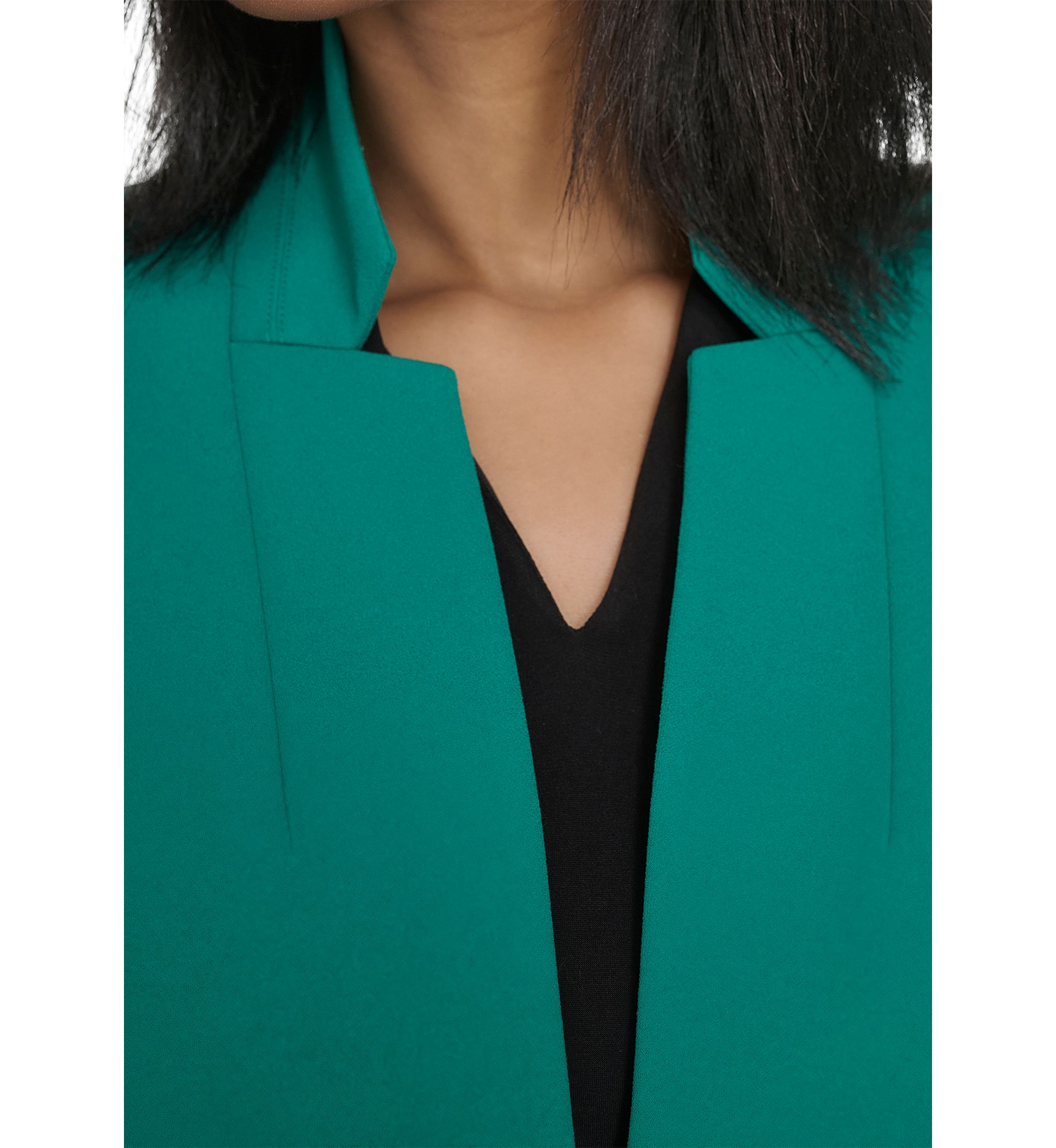 Classic One Button Scuba Jacket
